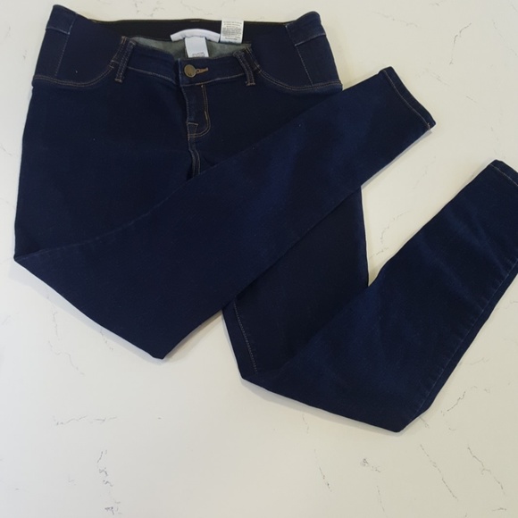 2x20 Liz Lange maternity  dark blue denim leggings - Picture 5 of 6
